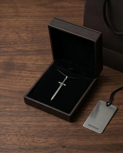 The Excalibur Medieval Sword Necklace