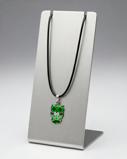 The Emerald Owl Pendant