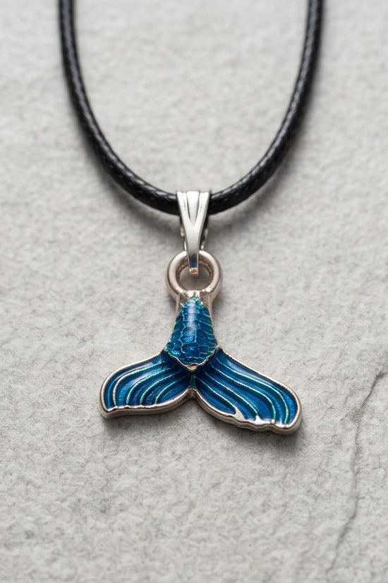 Shimmering Mermaid Tail Pendant