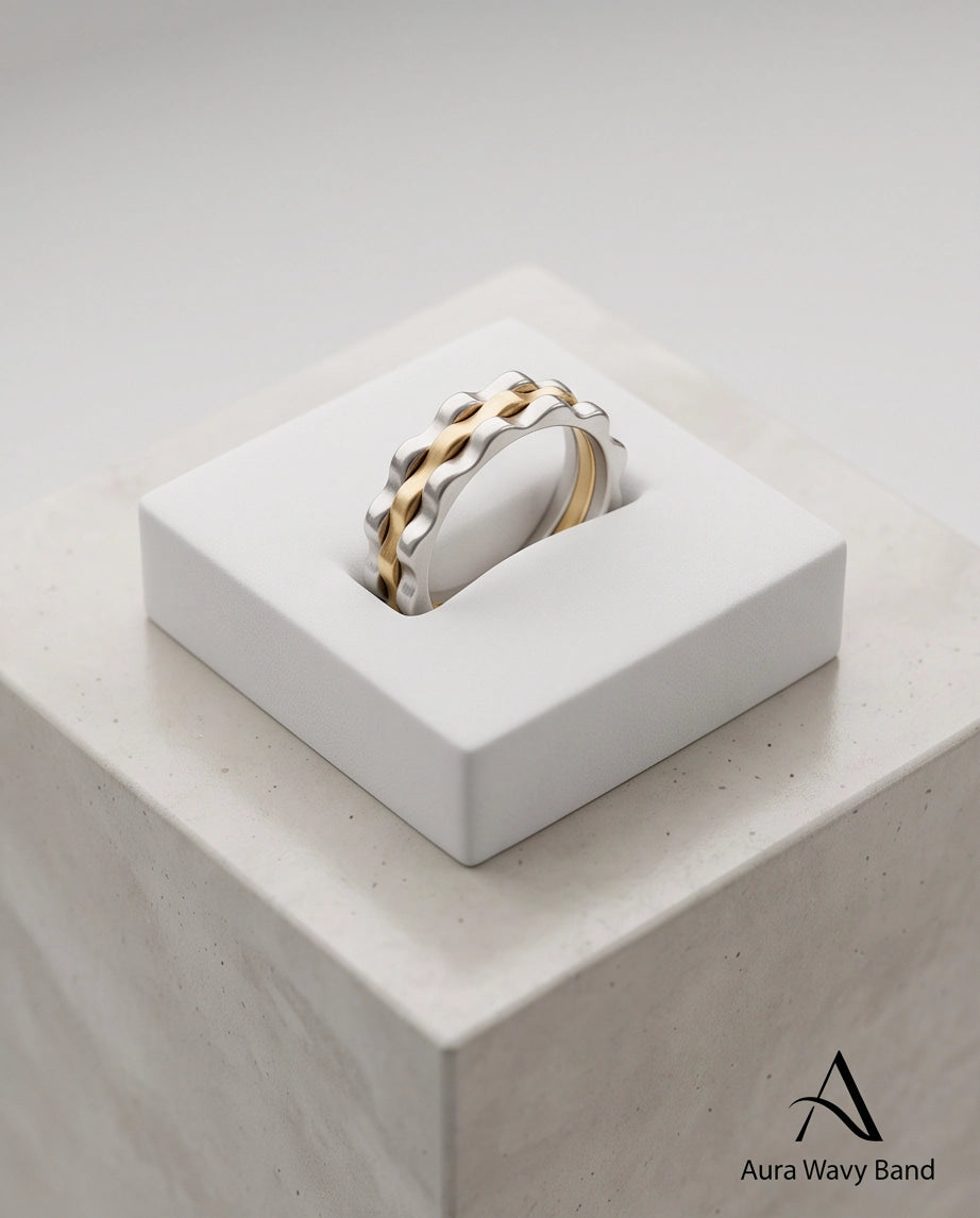 Interlocking Gear Minimalist Band