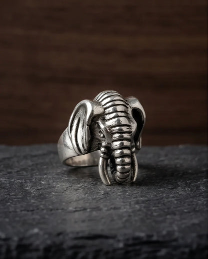 Elephant Totem Ring (often referred to as an Elephant Head Statement Ring).