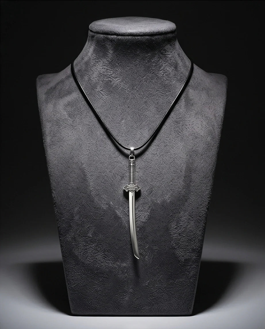 The Ronin Katana Pendant Necklace