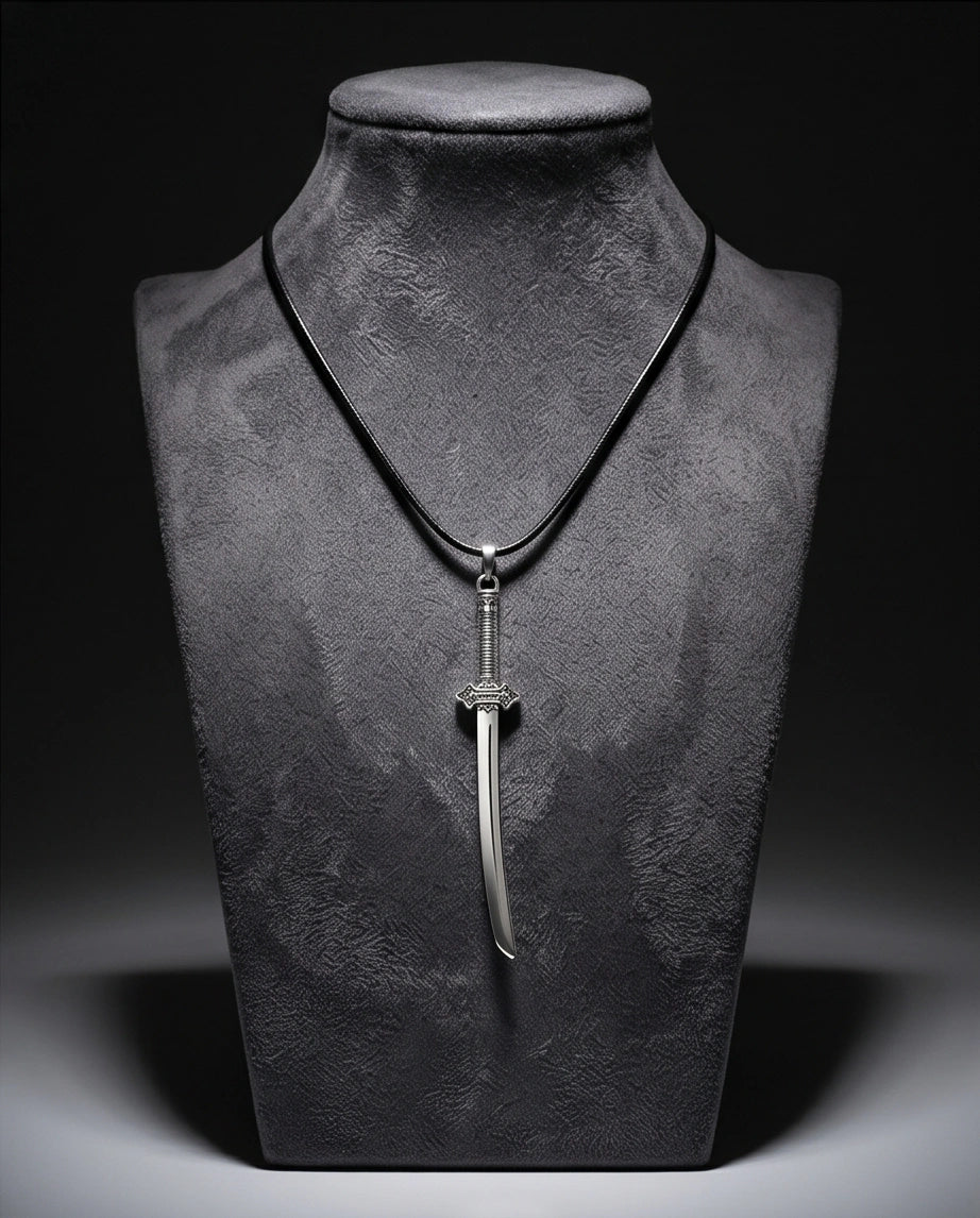 The Ronin Katana Pendant Necklace