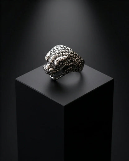 "Serpent’s Legacy" – Premium Viper Statement Ring